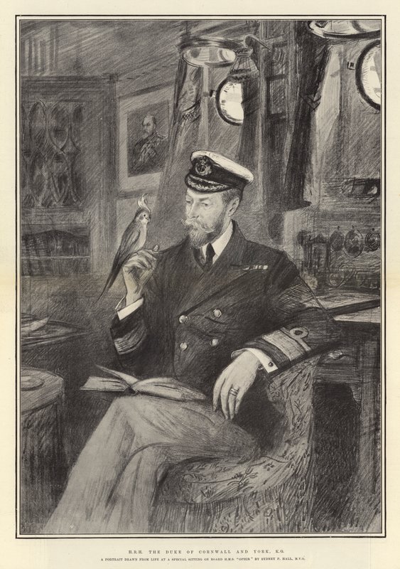 S.K.H. Der Herzog von Cornwall und York, K.G. von Sydney Prior Hall