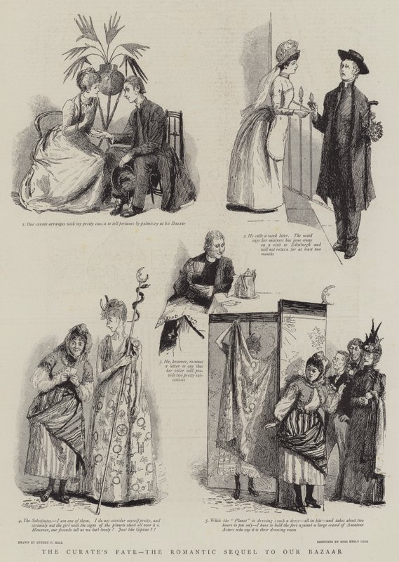 Das Schicksal des Vikars, die romantische Fortsetzung unseres Basars von Sydney Prior Hall