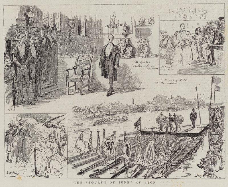 Der vierte Juni in Eton von Sydney Prior Hall
