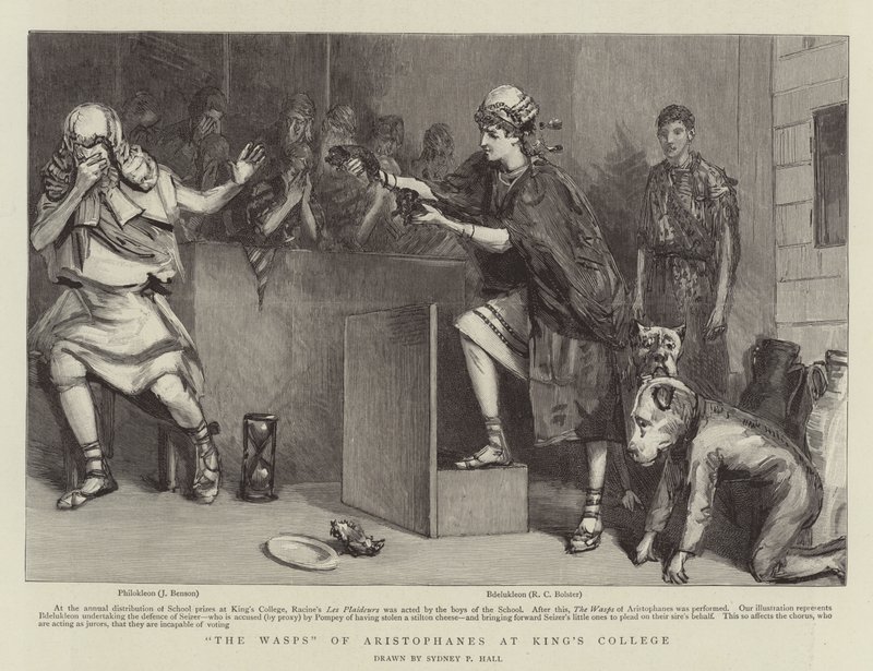 Die Wespen von Aristophanes am King