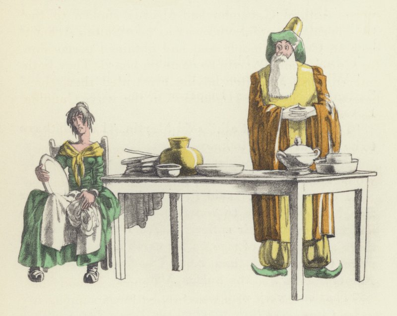 Illustration für Voltaires Candide von Sylvain Sauvage