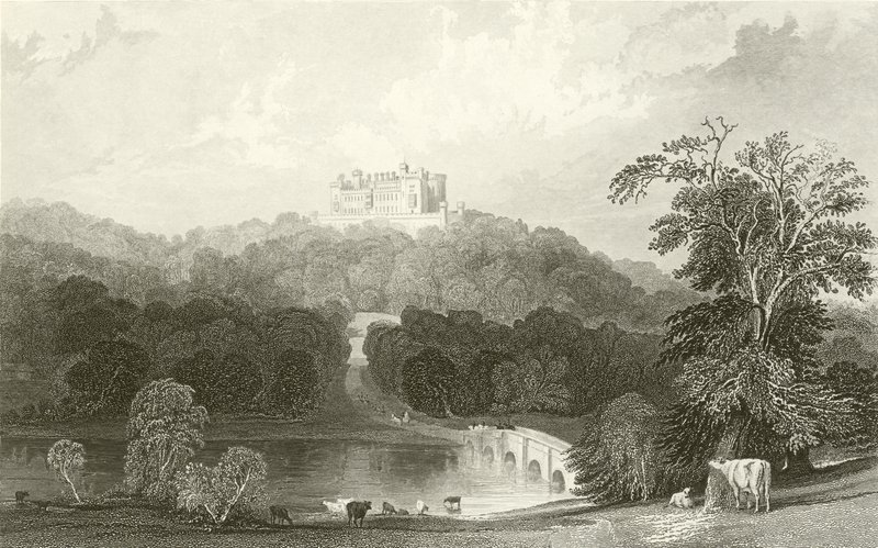 Belvoir Castle, Leicestershire von Thomas Allom