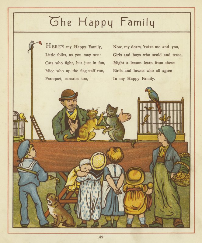 Die glückliche Familie von Thomas Crane