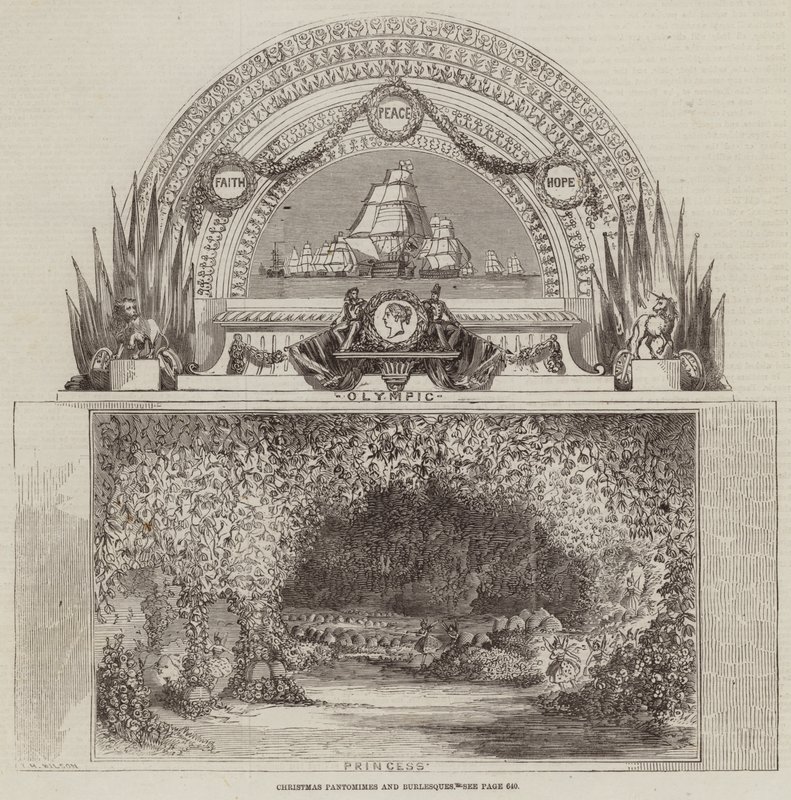 Weihnachtspantomimen und Burlesken von Thomas Harrington Wilson