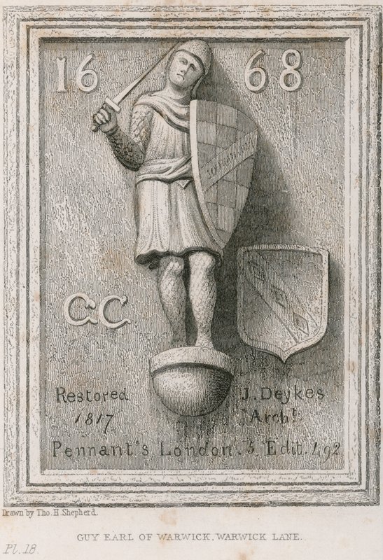 Guy, Earl of Warwick von Thomas Hosmer Shepherd