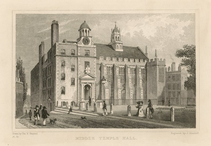 Middle Temple Hall von Thomas Hosmer Shepherd