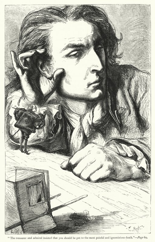 Illustration für Gullivers Reisen von Jonathan Swift (Stich) von Thomas Morten
