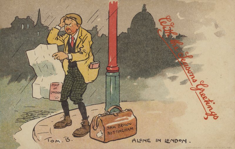 Allein in London von Tom Browne