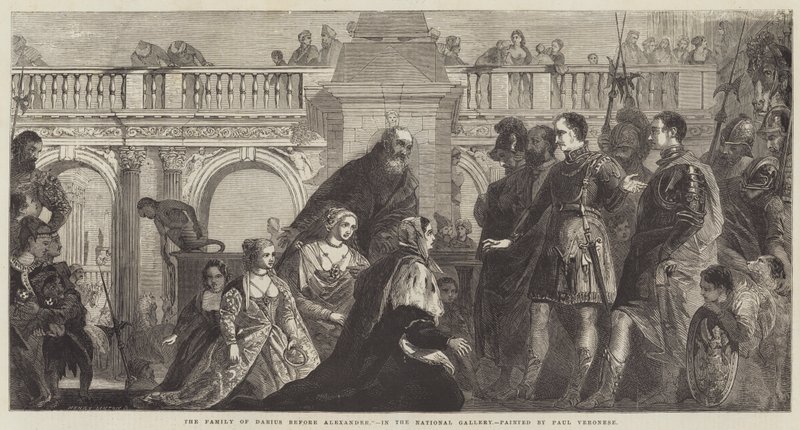 Die Familie des Darius vor Alexander von Paolo Veronese