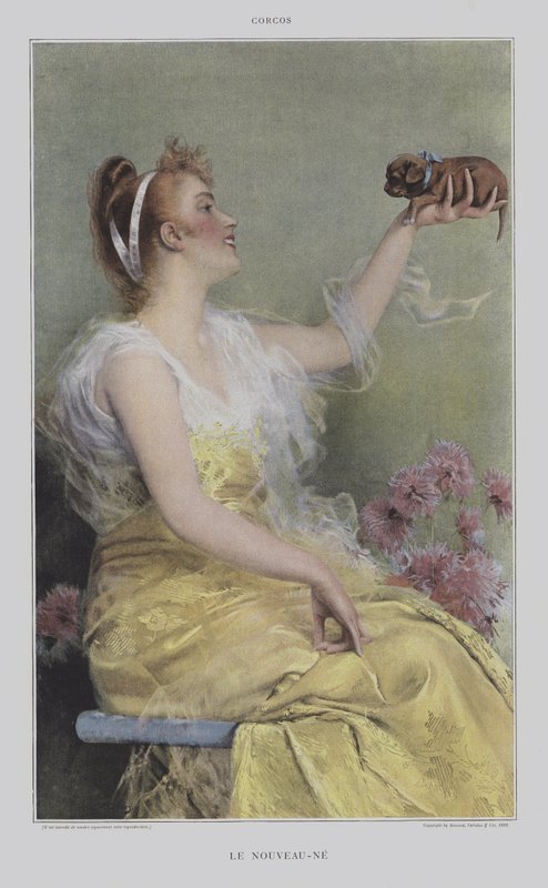 Le Nouveau-Ne (Das Neugeborene) von Vittorio Matteo Corcos