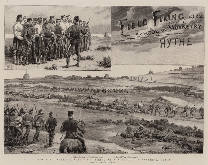 Praktische Anleitung zum Feldschießen an der Schießschule in Hythe von Walter Charles Horsley