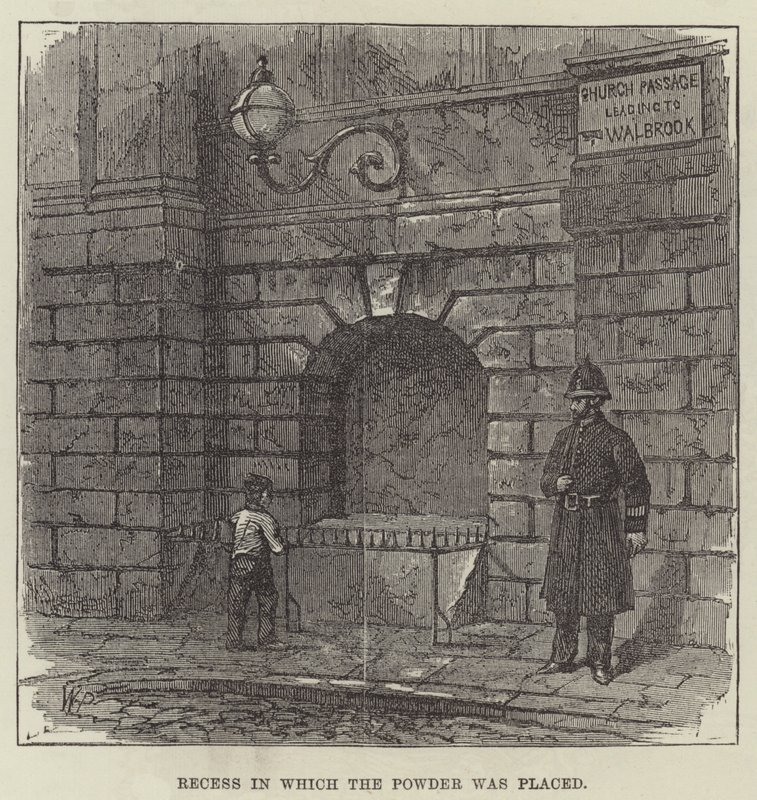 Der Versuch, das Mansion House in die Luft zu sprengen von Walter Paget