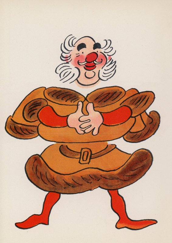 Figuren aus Kinderbüchern: Falstaff von Walter Trier