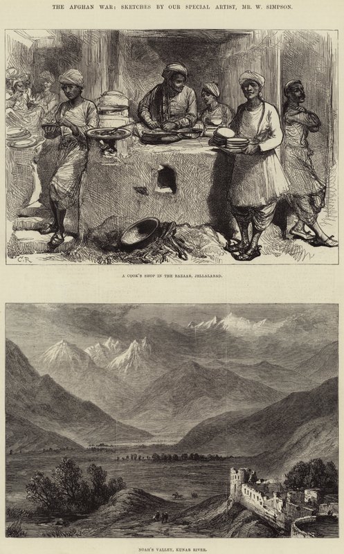 Der Afghanische Krieg von William Crimea Simpson