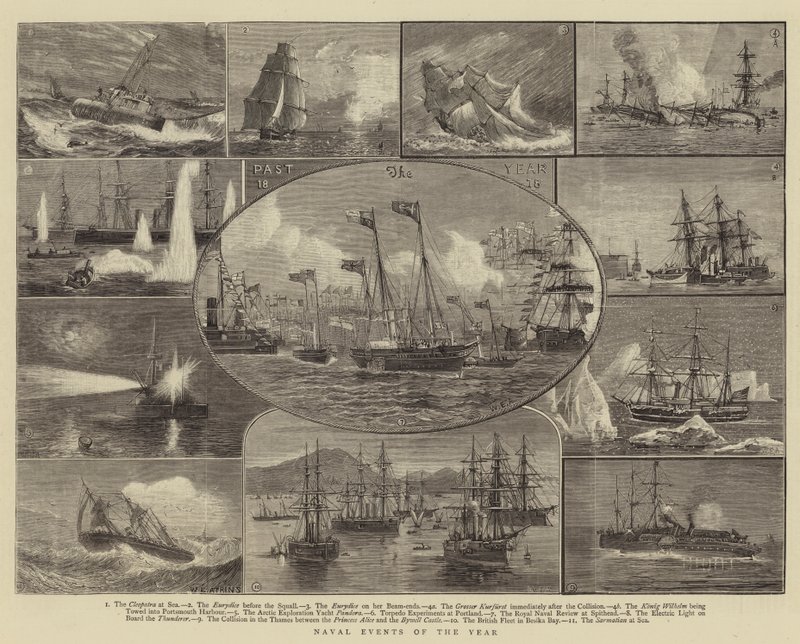 Marineereignisse des Jahres von William Edward Atkins