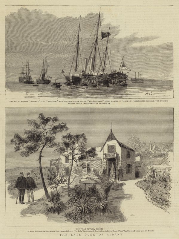 Der verstorbene Herzog von Albany von William Edward Atkins