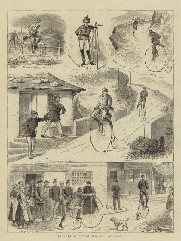 Fahrradnotizen, Nr. II, im Ausland von William Ralston