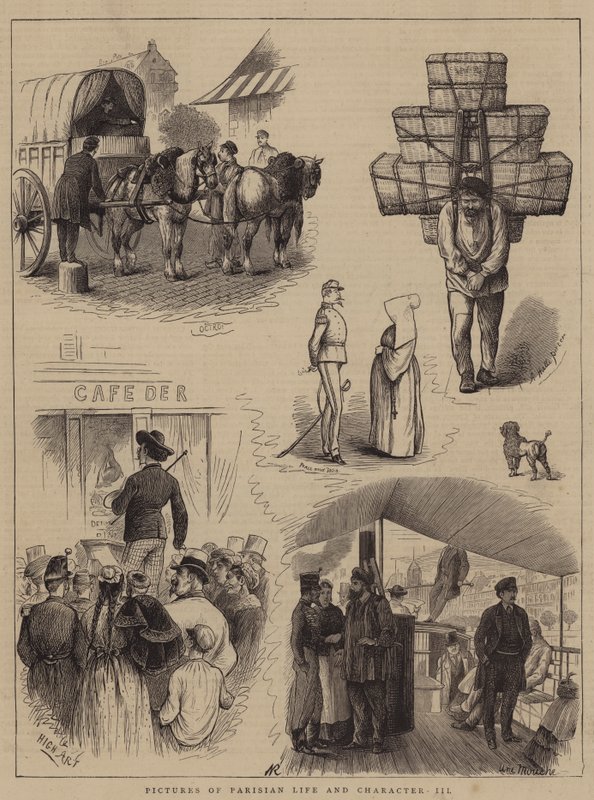 Bilder des Pariser Lebens und Charakters, II von William Ralston