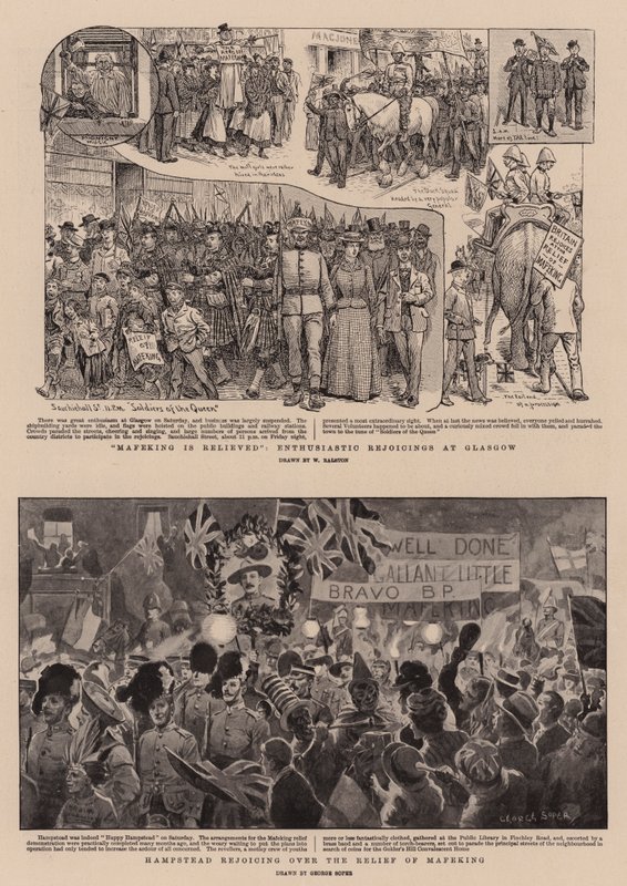 Die Entlastung von Mafeking von William Ralston