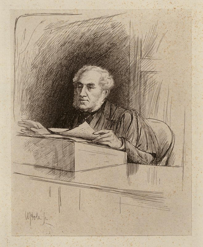 James Stuart Fraser-Tytler, Professor des Grundbuchrechts (Stich) von William Brassey (after) Hole