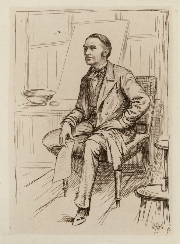 Thomas Annandale, Professor für Klinische Chirurgie (Gravur) von William Brassey (after) Hole