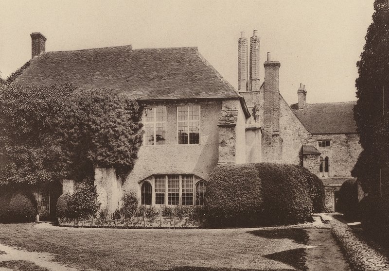 In Amberley Castle, West Sussex von William Galsworthy Davie