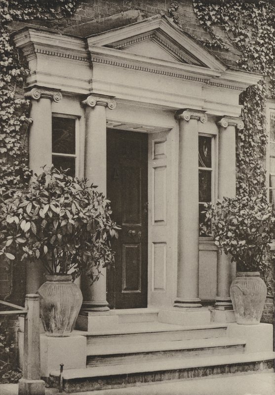 Tür, East Pallant, Chichester von William Galsworthy Davie