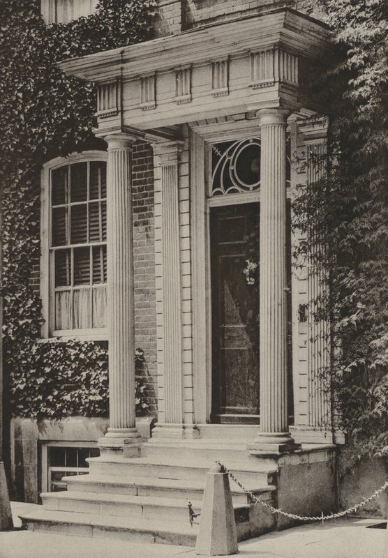 Tür, Southgate Street, Winchester von William Galsworthy Davie