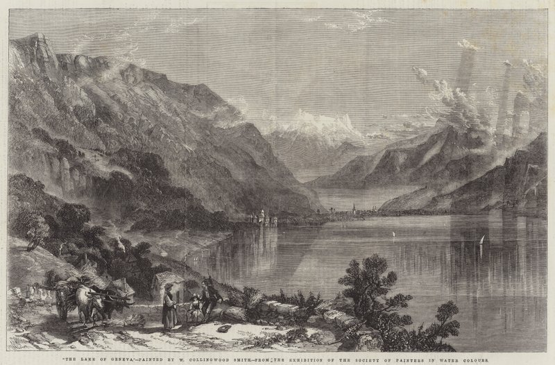 Der Genfersee von William Harding Collingwood Smith