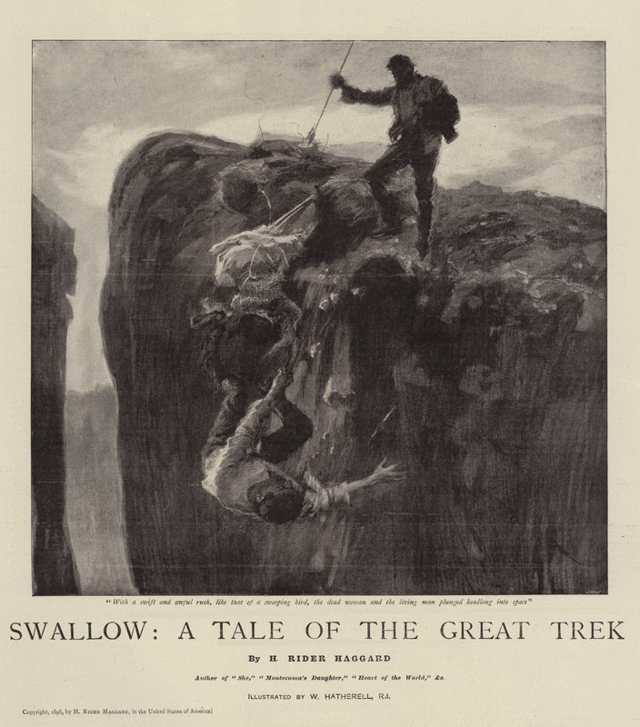 Schwalbe, eine Geschichte des Großen Trecks von William Hatherell