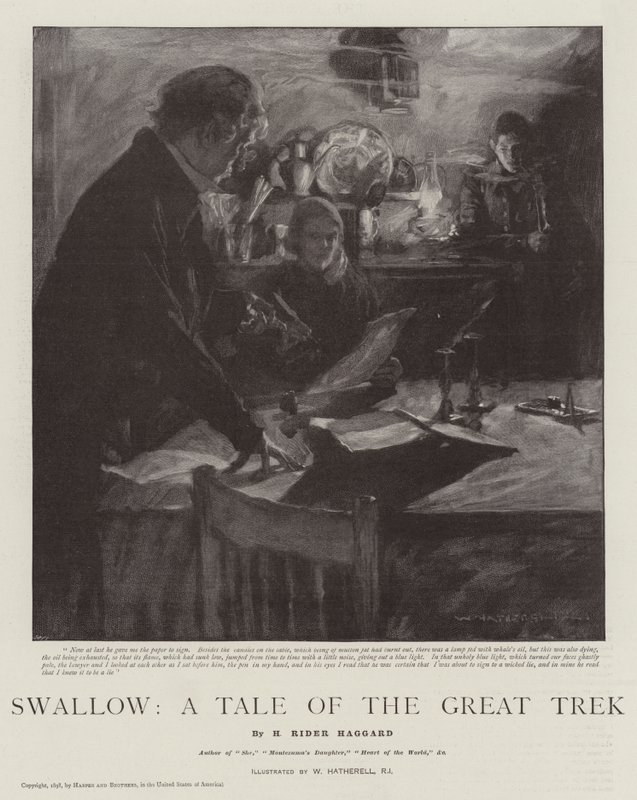 Schwalbe, Eine Geschichte des Großen Trecks von William Hatherell