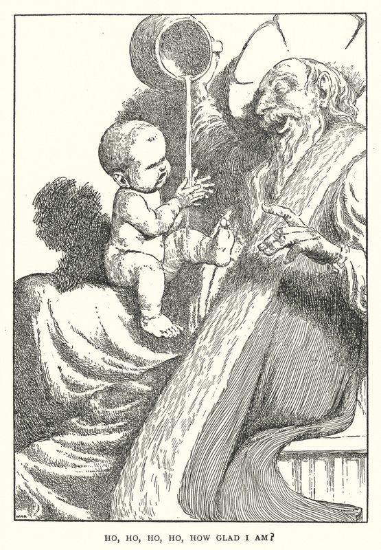 Ho, ho, ho, ho, wie froh bin ich? von William Heath Robinson