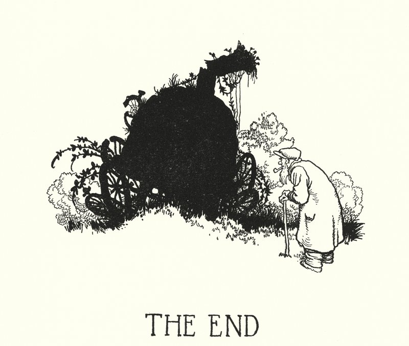 Illustration für Railway Ribaldry von W Heath Robinson von William Heath Robinson