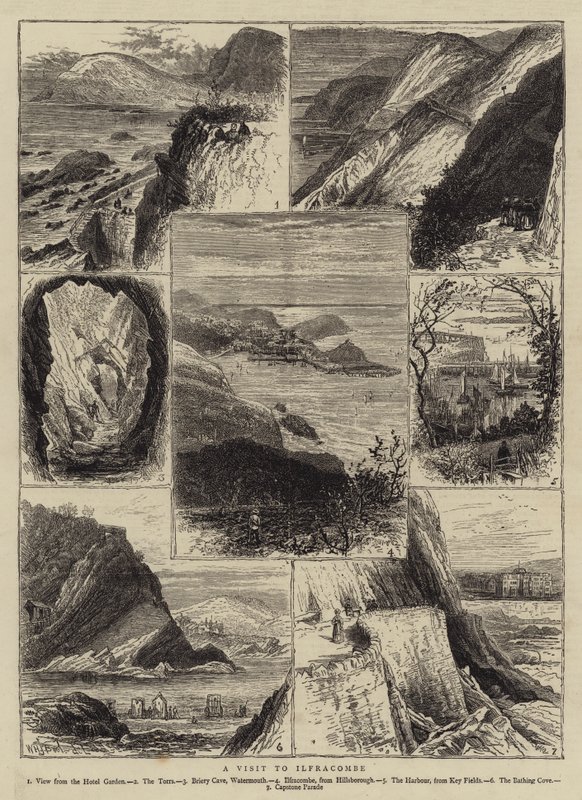 Ein Besuch in Ilfracombe von William Henry James Boot