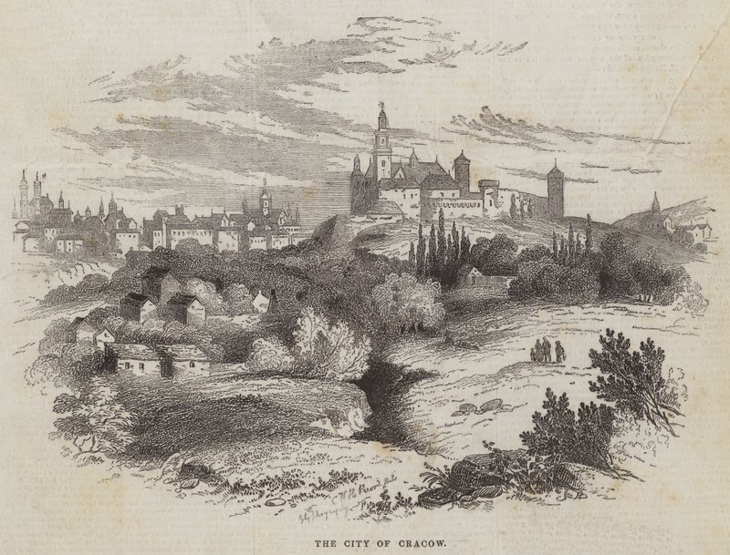 Die Stadt Krakau von William Henry Pike