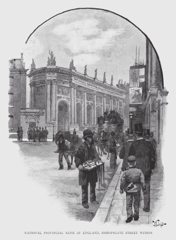 National Provincial Bank of England, Bishopsgate Street innerhalb von William Luker