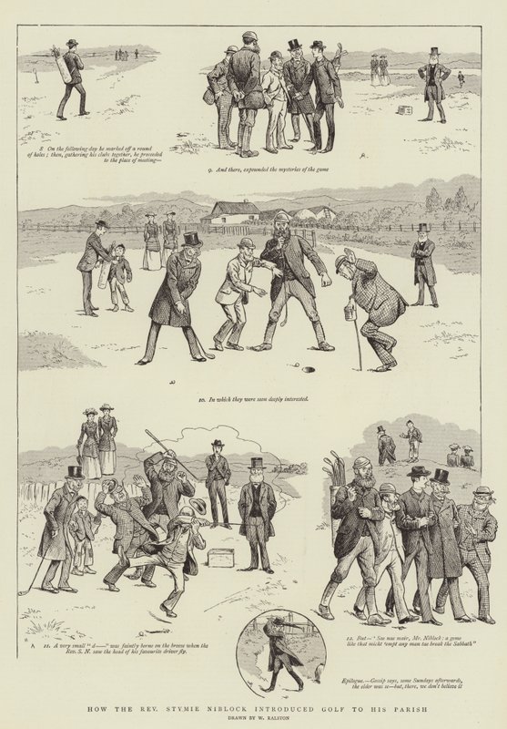 Wie der Reverend Stymie Niblock Golf in seiner Gemeinde einführte von William Ralston