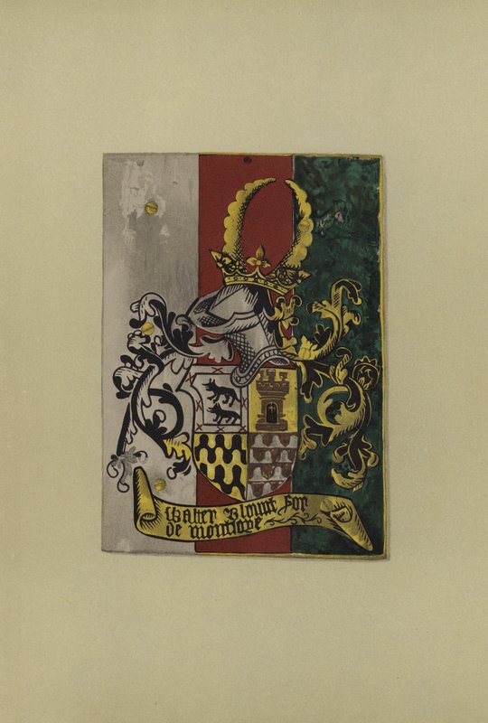 Sir Walter Blount, Lord Mountjoy, 1472-1474 von William St John Hope