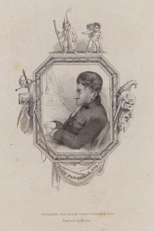 John Farquhar, schottischer Kaufmann und Unternehmer (Gravur) von William Thomas Fry