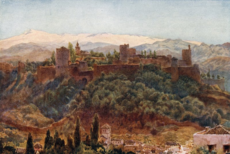 Granada, die Alhambra von William Wiehe Collins
