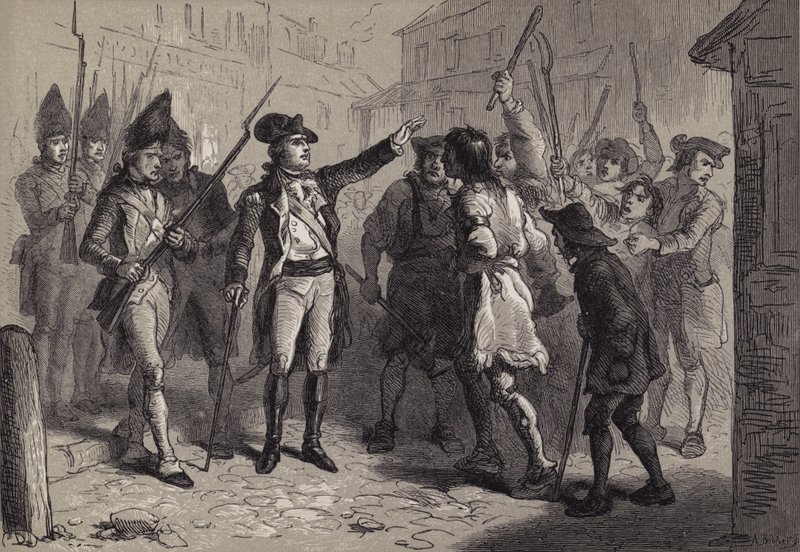 Gouverneur Tryon und die Regulatoren von after Felix Octavius Carr Darley