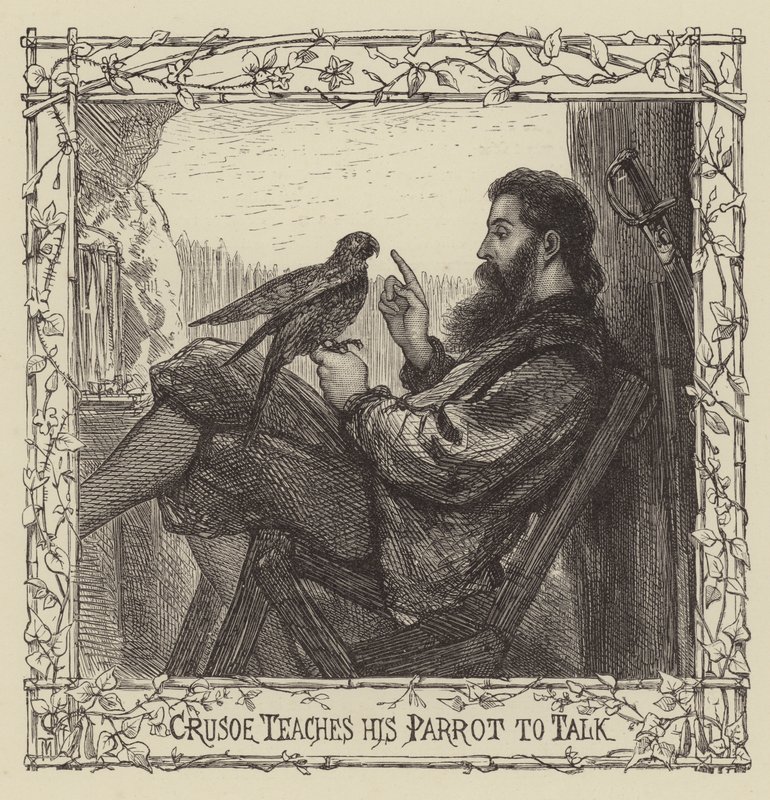 Robinson Crusoe von after George Housman Thomas