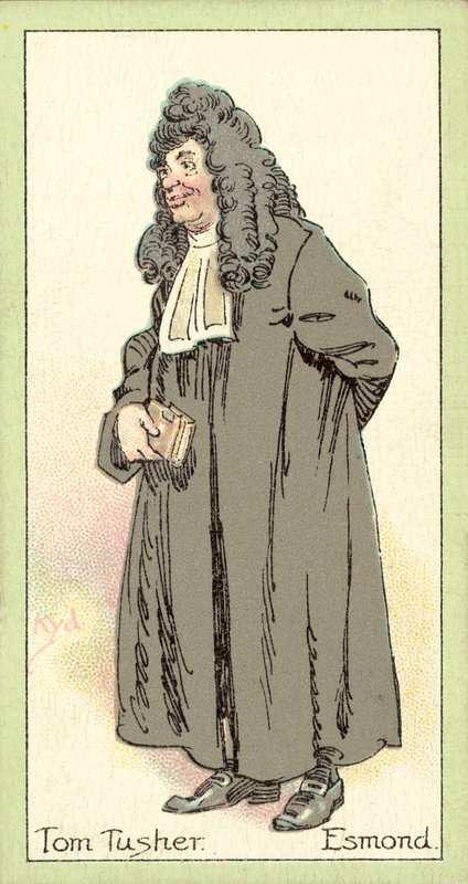 Tom Tusher, Esmond (Chromolitho) von after Joseph Clayton Clarke
