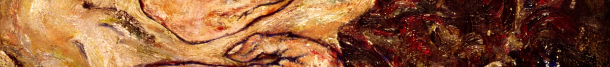 Die Umarmung, 1917 (Egon Schiele), Detail: Umschlingende Hände