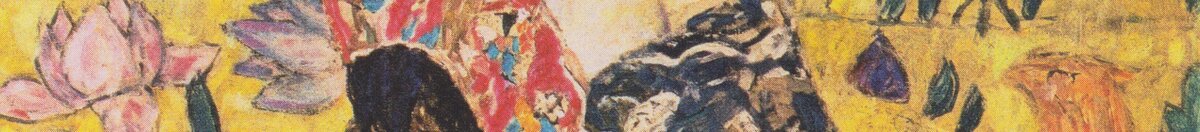 Dame mit Fächer (Gustav Klimt), Detail: Roter Blütenschal