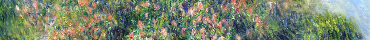 Blühender Kastanienbaum (Pierre-Auguste Renoir), Detail: Blühende Kastanienkrone