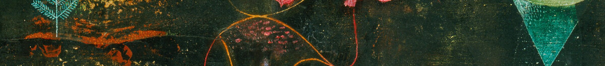 Fischzauber (Paul Klee), Detail: Figur mit roter Hand