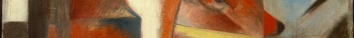 Die Füchse (Franz Marc), Detail: Weißes Brustdreieck