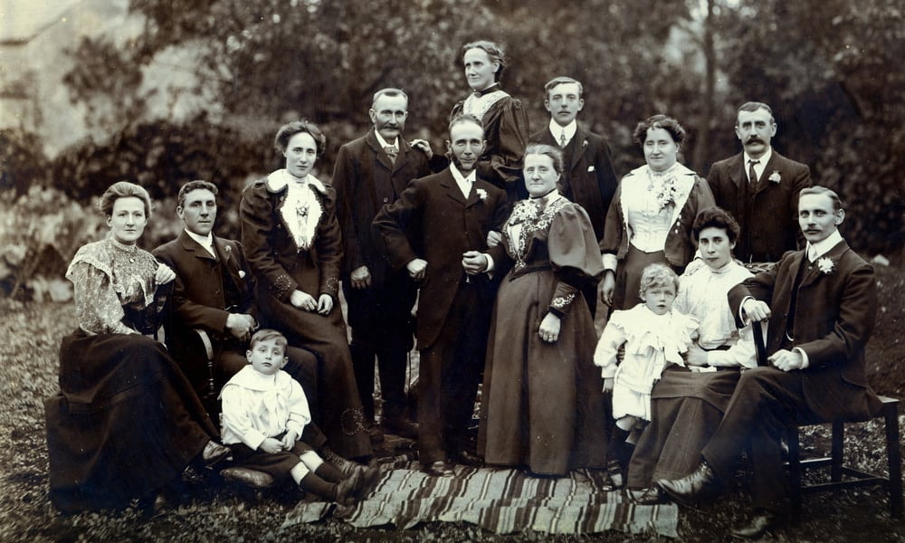 Alte Fotografie Menschen