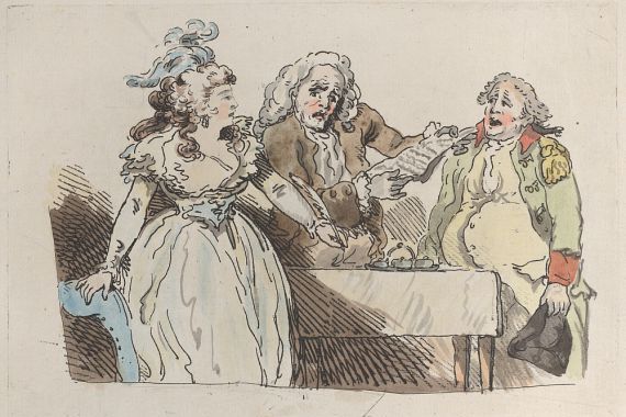 Imitator of Thomas Rowlandson.